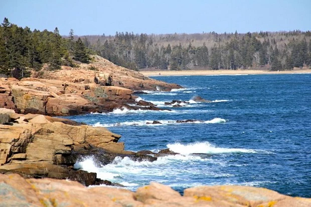 Sand Beach Acadia National Park